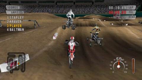 MX vs. ATV: On the Edge screenshot 4 for PSP